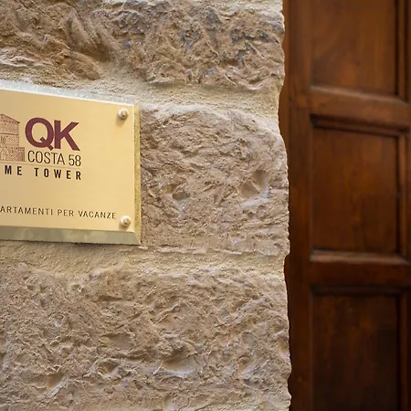 Qk Costa58 Tower Apartment Florence